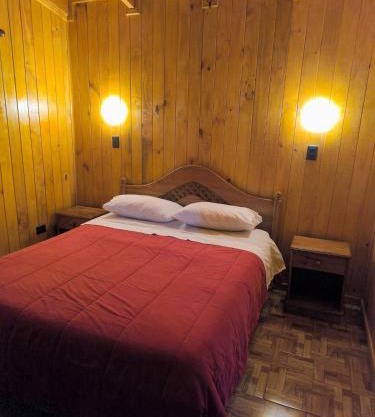 AMAVAL Cabaña nueva hasta 7 personas full equipada 2 habitaciones calefacción a leña