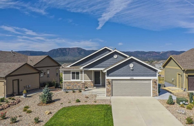 Amazing modern home in great location with views of the Front Range mountains and Pikes Peak!