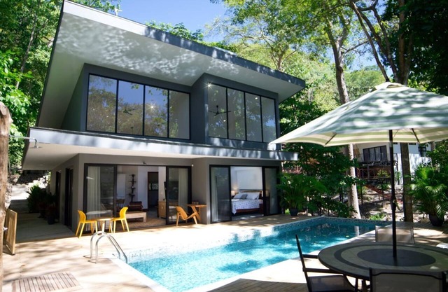 Amazing property with pool,in the middle of nature,walking distance to the beach