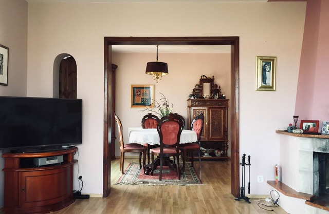 An oasis of relaxation in the Kashubian village. Stylish house with sauna.