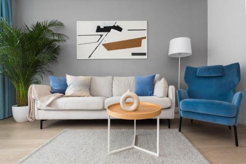 Apartament Bielany 3 min from metro with 5-meals per day diet catering, air conditioning and free parking