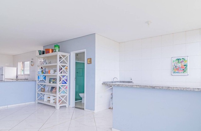 Apartamento em Bertioga com vista para o mar