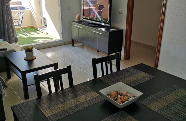 Apartment on the beach in Rincón de la Victoria.