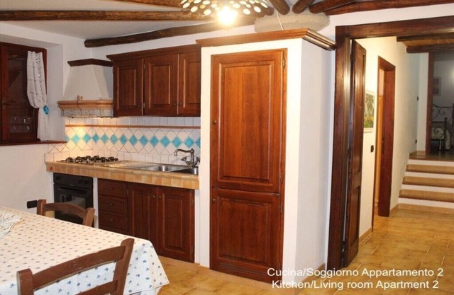 Apartment 2 in villa in the pine forest of Is Arenas (Narbolia)