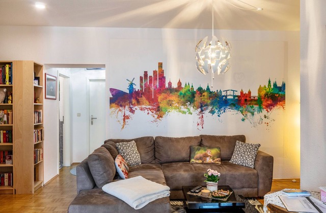 Apartment 'Balkon Apartment Shanti Lu' with Shared Garden, Balcony and Wi-Fi