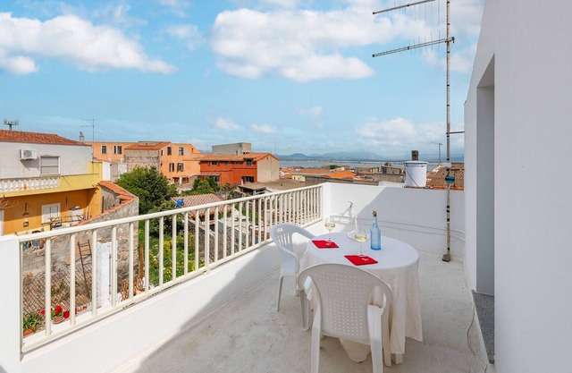 Apartment 'Domo De Maria' with Sea View, Private Terrace and Air Conditioning