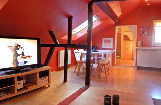 Apartment 'Ferienhaus Rheinblick Wohnung 4' with Shared Terrace, Wi-Fi and Air Conditioning