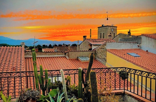 Apartment 'Vue Canigou' with Mountain View, Private Terrace