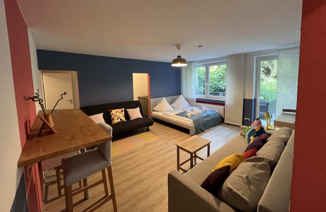 Apartment im Zentrum mit Terrasse und Parkplatz