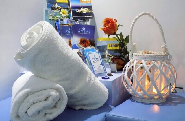 Apartment In A Hotel 'Anemi Leros 2' with Sea View, Wi-Fi and Air Conditioning