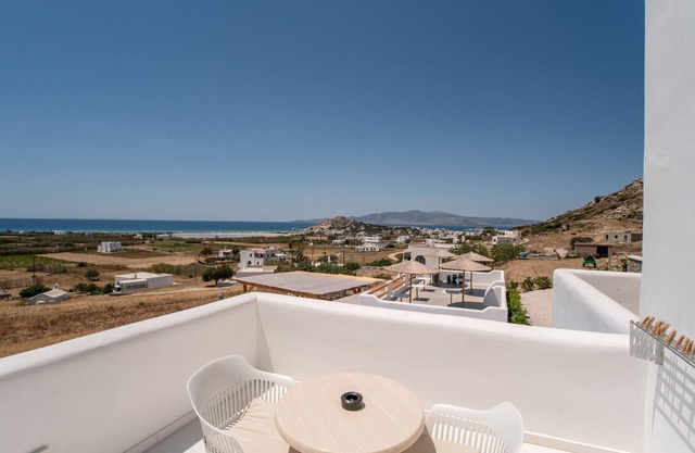 Apartment In A Hotel 'Naxos Earth Suites Bamboo' with Sea View, Wi-Fi and Air Conditioning