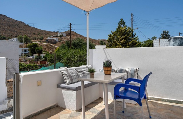 Apartment In A Hotel 'Pico Bello Patmos 10' with Mountain View, Wi-Fi and Air Conditioning