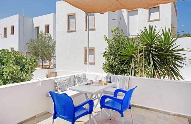 Apartment In A Hotel 'Pico Bello Patmos 14' with Mountain View, Wi-Fi and Air Conditioning