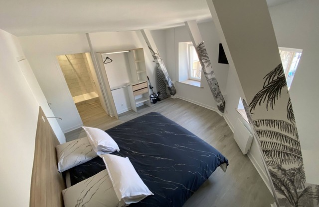 Apartment-Jeannot-en Ville-Shower-City view