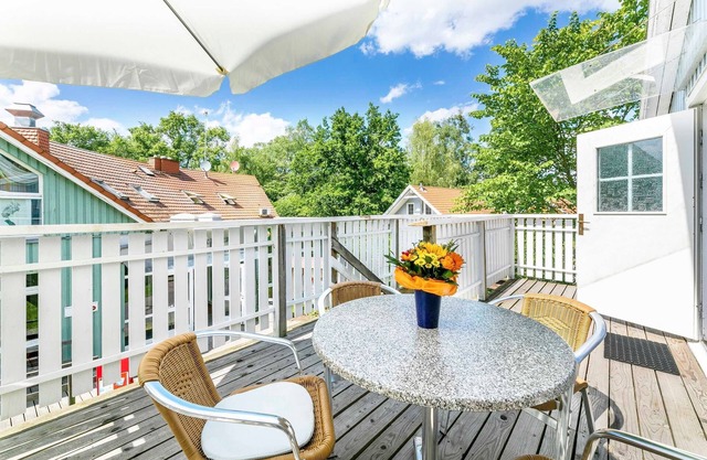 Apartment Lerche, for 4 people, GS, balcony (1) - Feriendorf Müritzufer