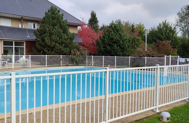 Apartment with pool near Honfleur