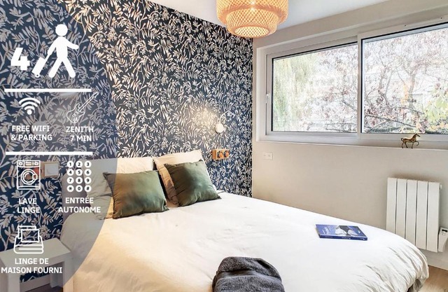 Appartement Ancely tout neuf déco aéro - parking gratuit - Proche Blagnac