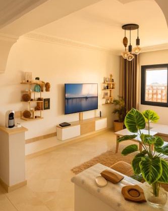 Appartement Cosy Majorelle au Centre-Ville - Netflix-Fibre