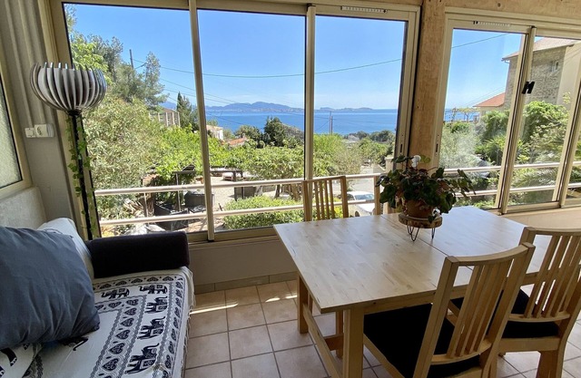 Appartement Tigueda, Véranda, vue mer