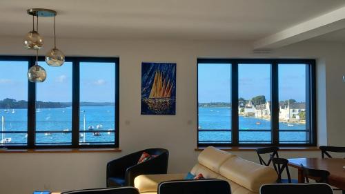 Appartement vue sur la mer à l'Ile Tudy !