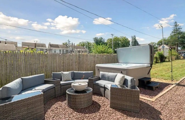 Apricity Home in West Chester Hot Tub & Parking