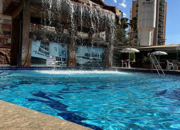 Apto 2 Quartos Caldas Novas Millennium com Wi-Fi