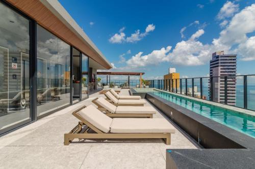 Apto Luxo Piscina Academia Mar Corredor da Vitoria Barra