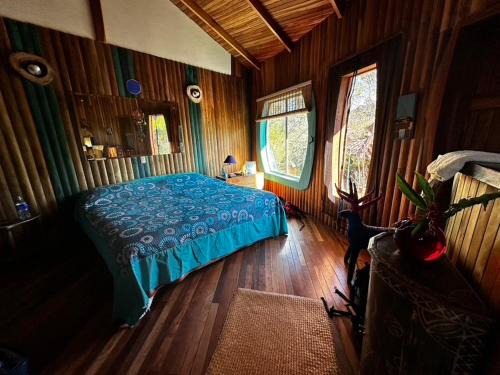 Artistic house in a coffee plantation