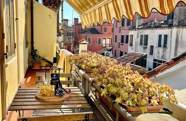 At the Biennale at Leda's