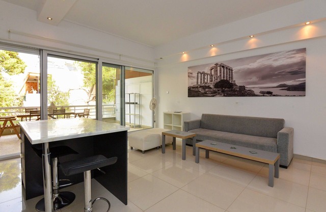 Athenian Riviera Vari next to the beach