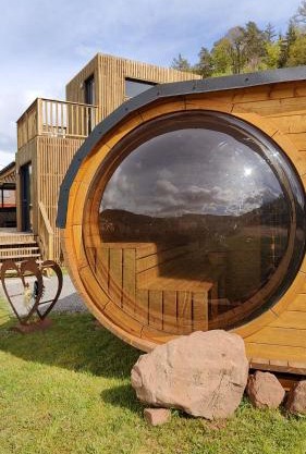 Aux Sons des Cloches - Chalet avec Jacuzzi, Sauna et vue panoramique