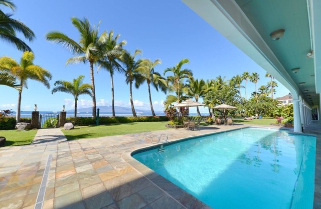 Awesome upgraded studio at Lahaina Shores Beach Resort #316 at modest rates!