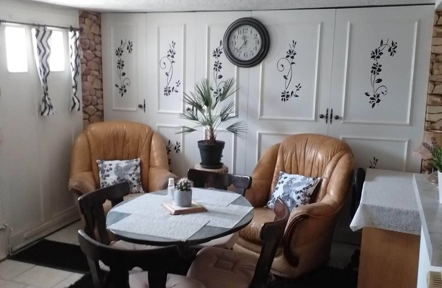 Basement apartment close to the center of Colmar, with private garden.