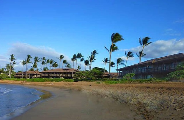 Beach front. Walk straight out to the beach or lounge on the patio and enjoy the amazing view.