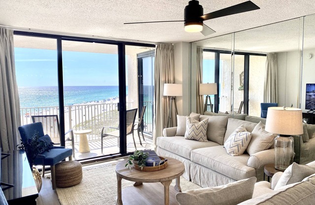 Beachfront Oasis -2 Bedroom, 2 Bath Family Friendly PCB Condo, Dunes of Panama