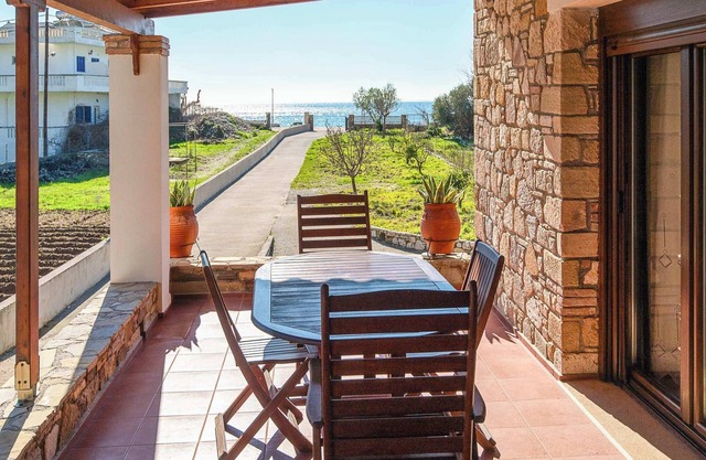 Beachfront Stone House - Samos Seaview Retreat