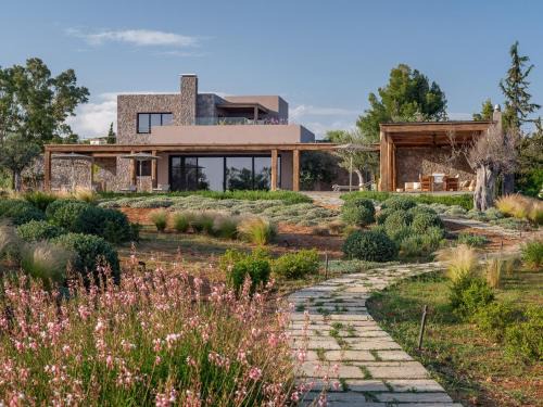 Beachfront Villa Oneiro with Sea Views