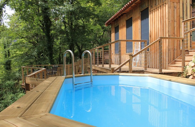 Beautiful Chalet with private pool and outdoor terraces.