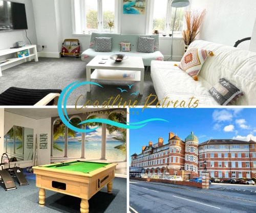 Beautiful 1 bedroom self contained apartment, Allocated parking, Gym and Pool Table, near to Seafront and Highstreet - Brought to you by Coastline Retreats