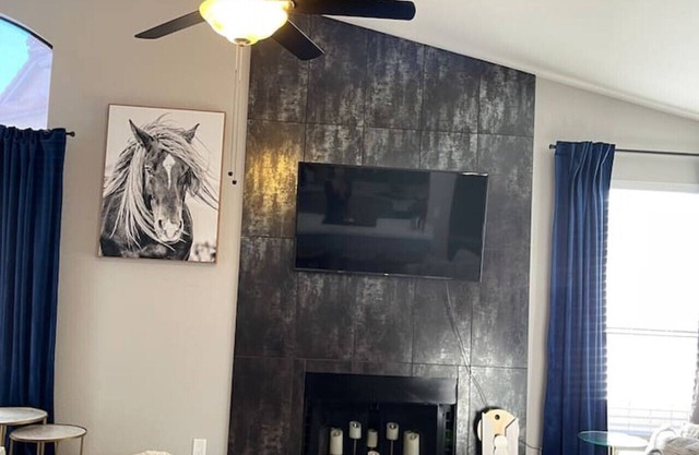 Beautiful 3 bedroom with private heated pool.