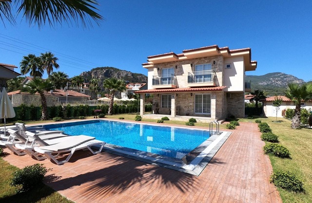 BEAUTIFUL 6 BEDROOM PRIVATE POOL VILLA IN DALYAN GULPINAR AREA! NO:1(NEW BUILT)