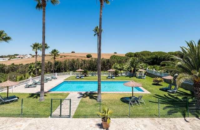 Beautiful apartment with outdoor pool, located very close to beautiful nature and only 3 km from the