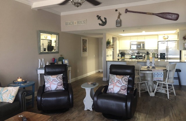 Beautiful Beach Front, newly renovated. San Remo Condominium.