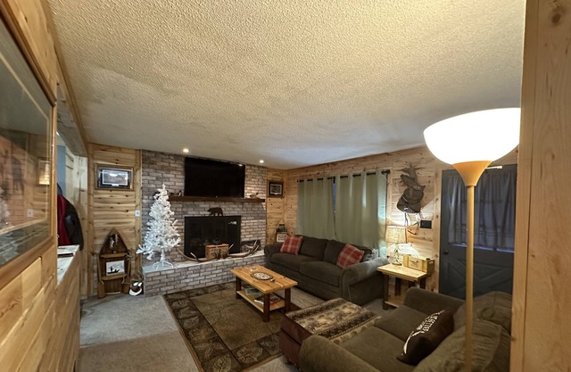 Beautiful cabin-full garage, bring your toys, minutes from trails & town