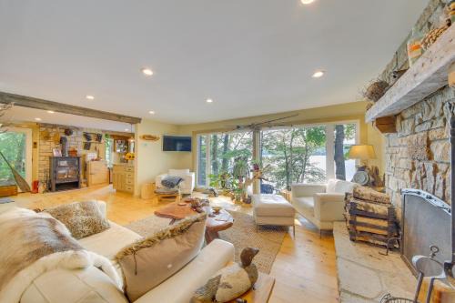 Beautiful Embden Pond Cabin with Dock and Kayaks!