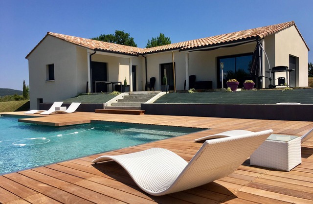 Beautiful new house Perigord black, private pool overflow 12mx5m