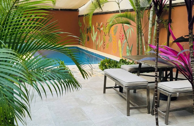 Beautiful studio with pool.