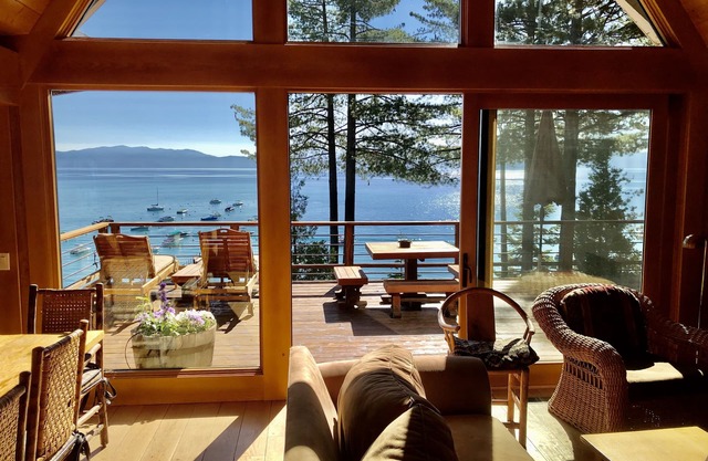 Beautiful Tahoe Lakefront-West Shore. SPECTACULAR PANORAMIC VIEWS!