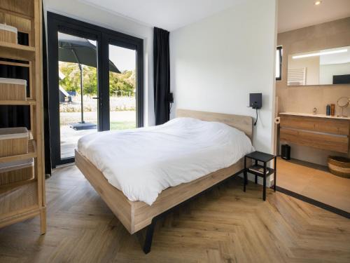 Beautiful villa on the water in Friesland