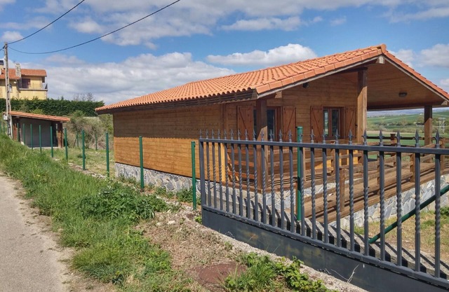 Beautiful wooden house with stunning views